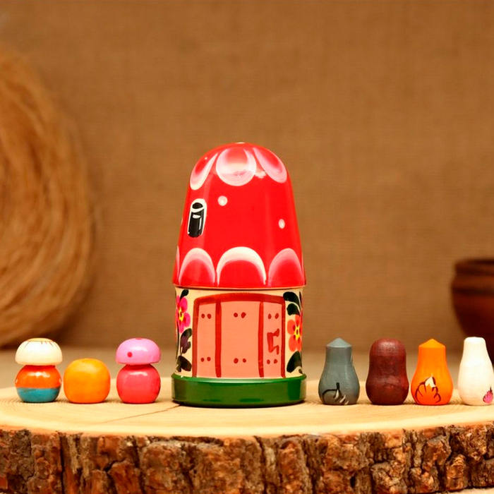 Пальчиковый театр в домике «Колобок» Пальчиковый театр в домике «Колобок»