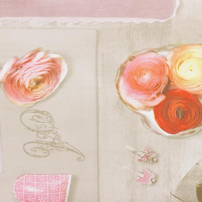 Клеёнка на стол на тканевой основе Доляна «Нежность», рулон 20 метров, ширина 137 см, общая толщина 0,22 мм, цвет бежевый Клеёнка на стол на тканевой основе Доляна «Нежность», рулон 20 метров, ширина 137 см, общая толщина 0,22 мм, цвет бежевый