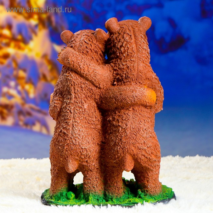 Садовая фигура  Садовая фигура "Мишки-семейка" 32х25х45см