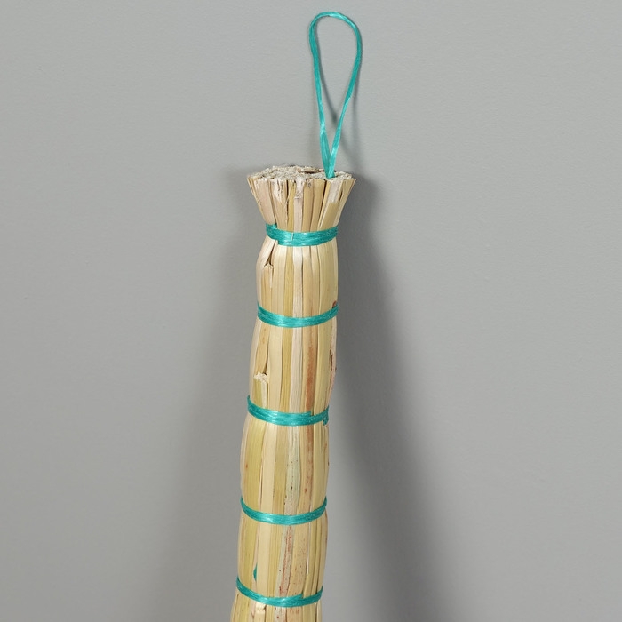 Веник 3-х лучевой «Сорго», с петлей, 200 гр, 65 см