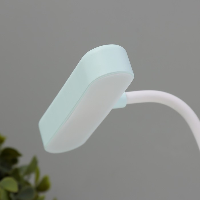 Ночник  Ночник "Кидс" LED 3Вт USB АКБ бело-голубой 7,5х5,3х20,5 см