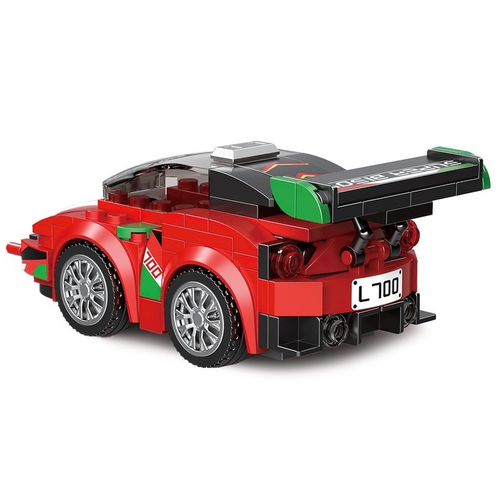 Конструктор инерционный &laquo;Спорткар&raquo;, 137 деталей