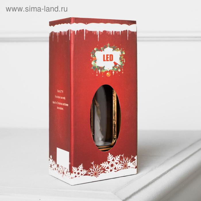 Светодиодная фигура «Ангел в ротонде» 6.3 × 14 × 6.3 см, пластик, батарейки AG13х3 (в комплекте), свечение тёплое белое Светодиодная фигура «Ангел в ротонде» 6.3 × 14 × 6.3 см, пластик, батарейки AG13х3 (в комплекте), свечение тёплое белое