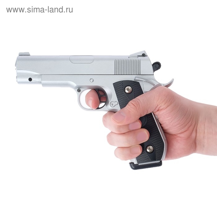 Детское оружие Пистолет пневматический детский «Оборона», металлический Детское оружие Пистолет пневматический детский «Оборона», металлический