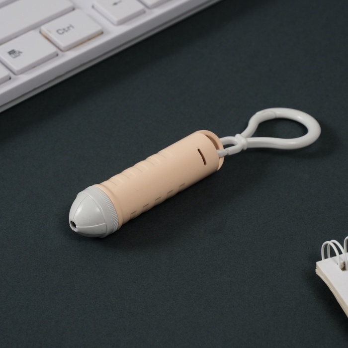 Указка лазерная пластик Указка лазерная пластик "Нежно-персиковая" LR44х3 шт 1,6х1,6х6,5 см