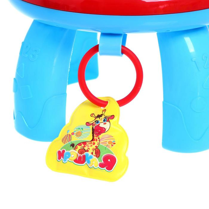 Детский музыкальный столик/подвеска 2 в 1, звуковые эффекты, работает от батареек Детский музыкальный столик/подвеска 2 в 1, звуковые эффекты, работает от батареек