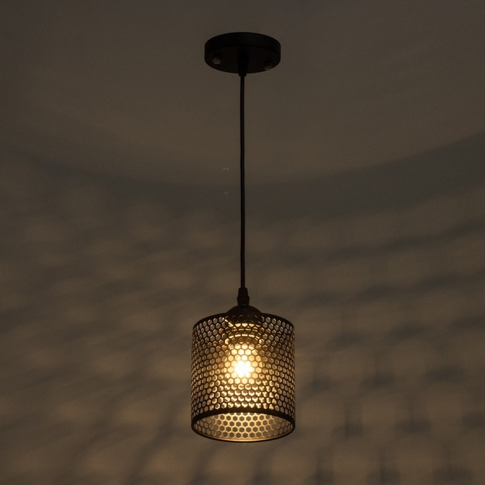 Светильник BayerLux Светильник BayerLux "Вайна" Е27 40Вт черный 13х12х14-114см