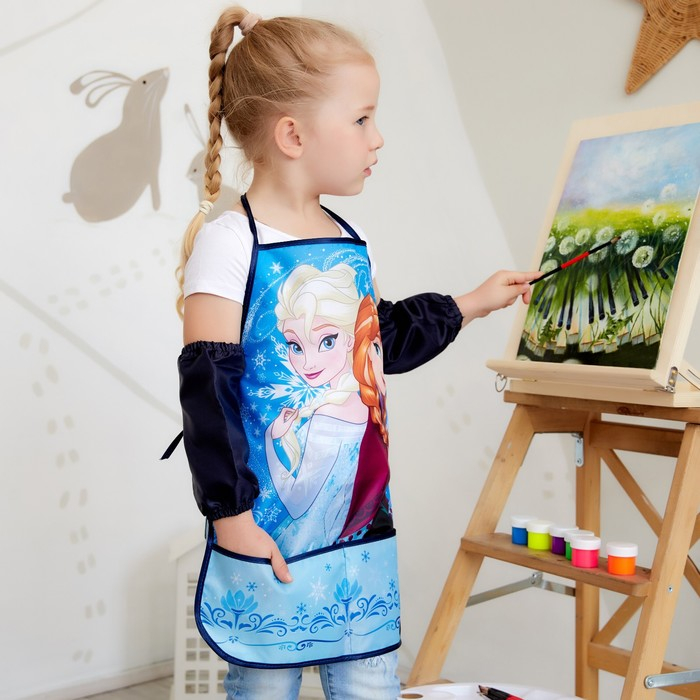 Фартук с нарукавниками детский «Холодное сердце», 49х39 см Фартук с нарукавниками детский «Холодное сердце», 49х39 см