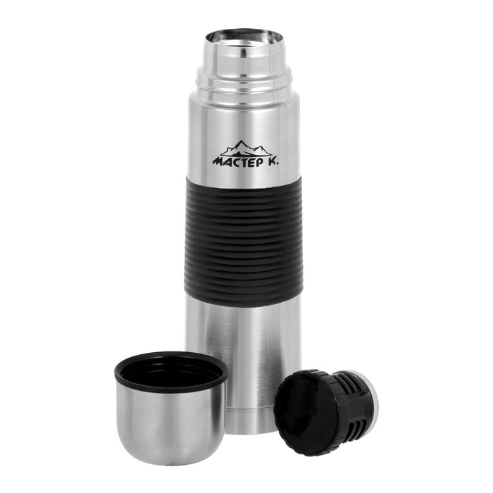 Термос, 500 мл, Гильза  Термос, 500 мл, Гильза "Мастер К", с кружкой, сохраняет тепло 24 ч
