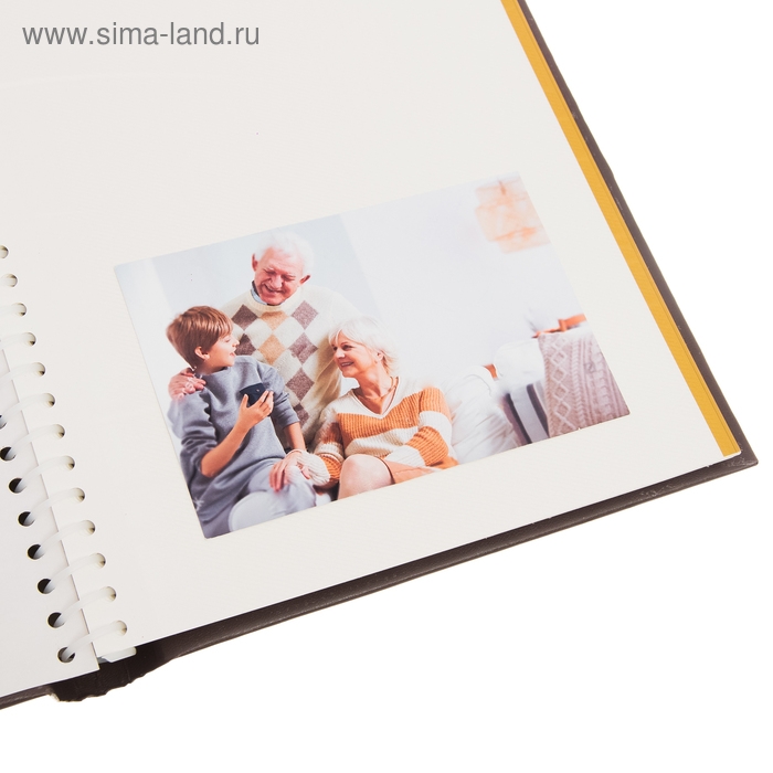 Фотоальбом Фотоальбом "Семейный фотоальбом", экокожа, 20 магнитных листов