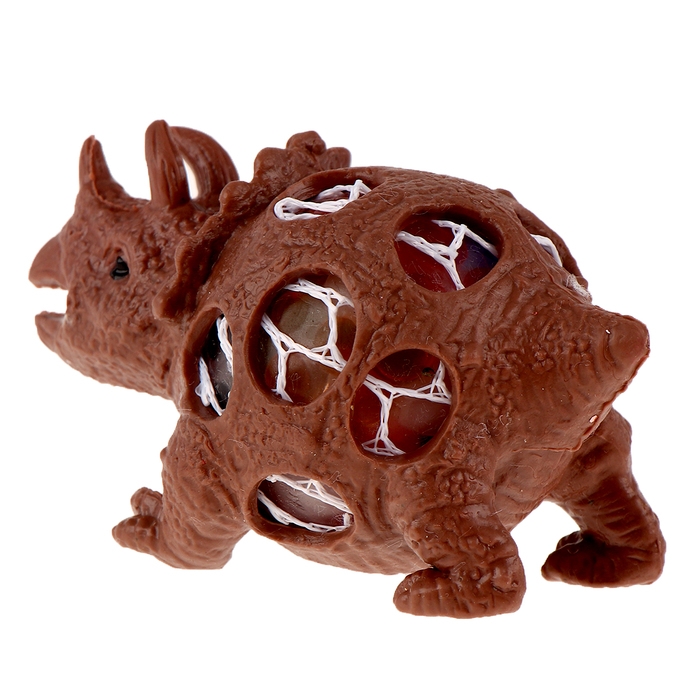 Мялка с гидрогелем «Динозавр», набор 3 шт, виды МИКС Мялка с гидрогелем «Динозавр», набор 3 шт, виды МИКС