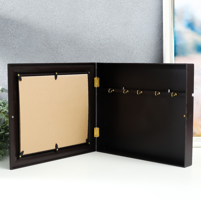 Ключница Ключница "Карта 4" Венге 26,5х31,5х4,5 см МИКС