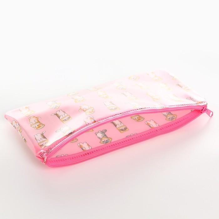 Пенал школьный мягкий плоский 9,5 х 20,5 ПВХ «1 сентября: Котятки» МИКС Пенал школьный мягкий плоский 9,5 х 20,5 ПВХ «1 сентября: Котятки» МИКС