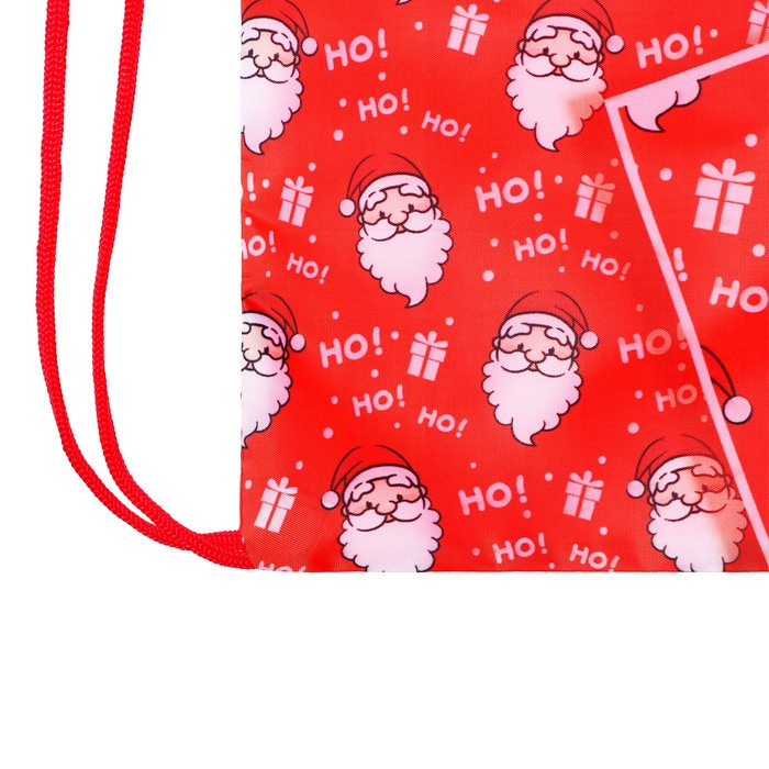 Новый год. Сумка под сладости 290 x 340 мм Новый год. Сумка под сладости 290 x 340 мм "Ho-Ho" (мягкий полиэстер плотностью 210D)
