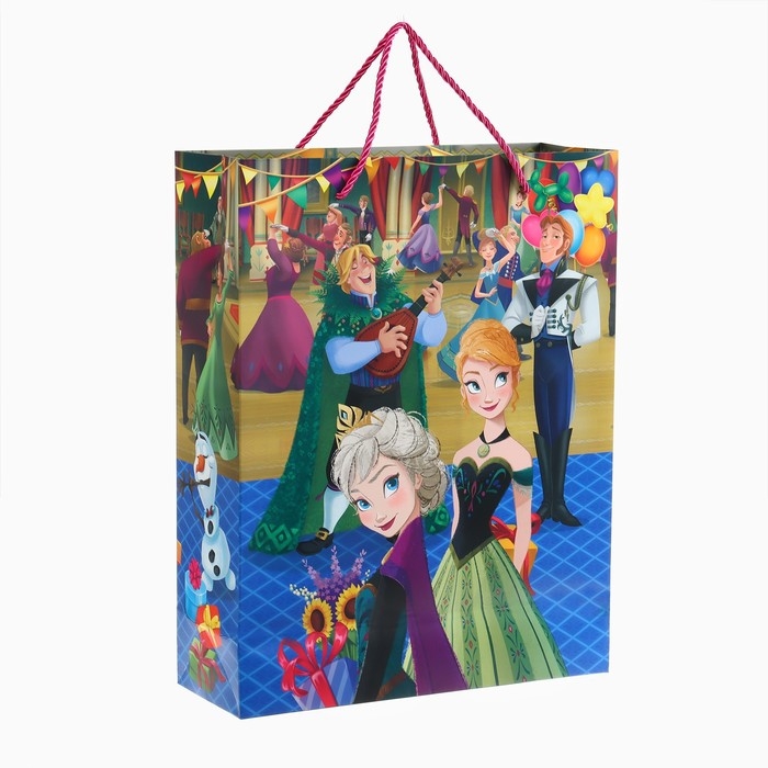 Пакет подарочный 3Д 40х31х11.5 см, Холодное сердце Пакет подарочный 3Д 40х31х11.5 см, Холодное сердце