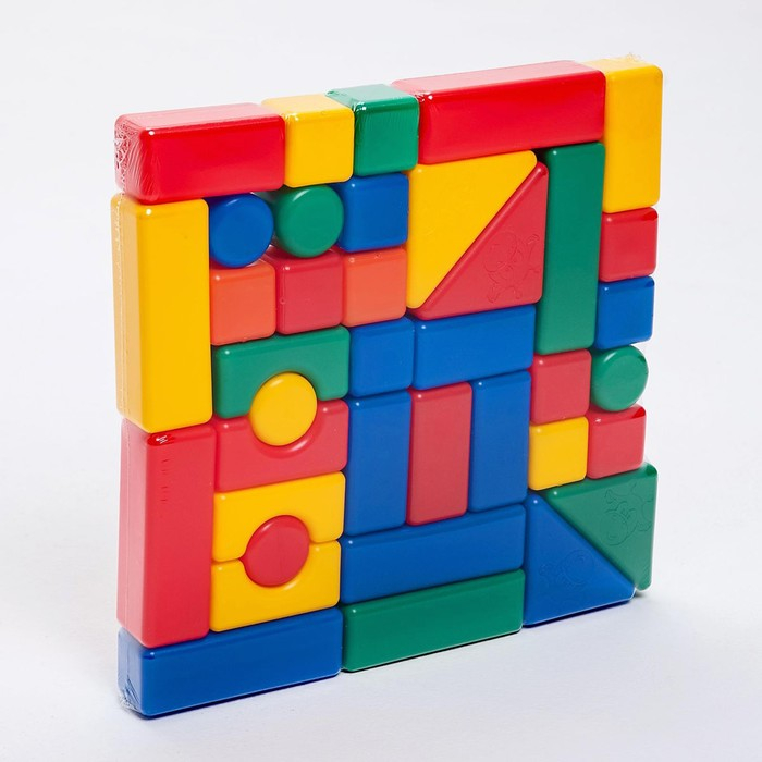 Строительный набор, 4 х 4 см, 38 элементов Строительный набор, 4 х 4 см, 38 элементов