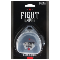 Капа боксёрская FIGHT EMPIRE, двухчелюстная, цвета МИКС