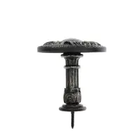 Держатель для штор CAPPIO KS031, d=95 мм, цвет черное золото, 2 шт.