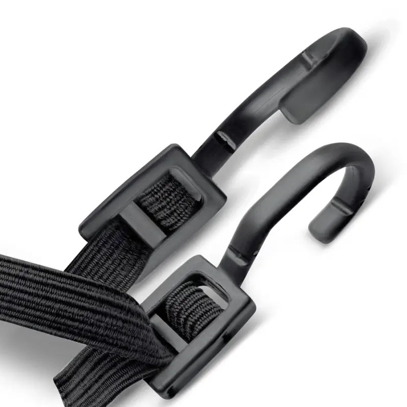 Резинка крепления груза 80 см х 20 мм, 2 шт (мет./пласт.крючки) AVS TL-08