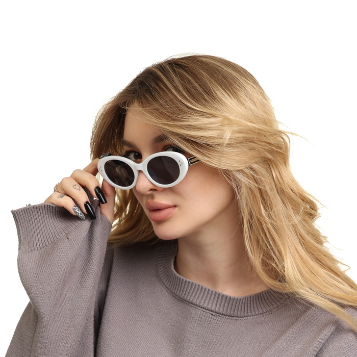 Очки солнцезащитные женские Очки солнцезащитные женские "OneSun", uv 400, дужка 14.5 см, линза 5.2х3.6 см