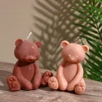 Свеча "Плюшевый Мишка" 6х6х9 см, соевый воск МИКС Свеча "Плюшевый Мишка" 6х6х9 см, соевый воск МИКС