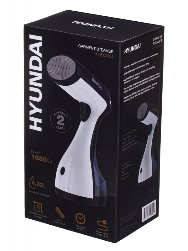 Отпариватель ручной H-HS02834 1650Вт белый