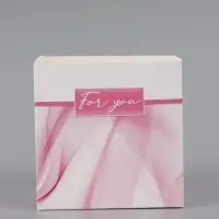 Коробка - переноска для цветов &laquo;For you&raquo;, 12 &times; 12 &times; 12 см