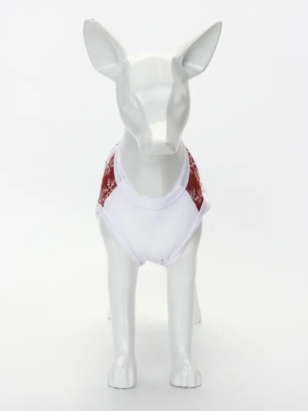 Майка  Майка "Респект", размер  S (ДС 25, ОШ 25, ОГ 35 см), красна