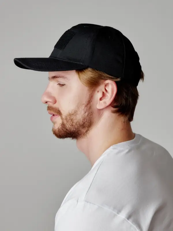 Кепка тактическая Storm tactic с липучкой, черный