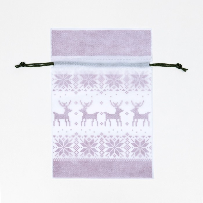 Новый год. Мешок подарочный Новый год. Мешок подарочный "Скандинавия", 30 х 45 см