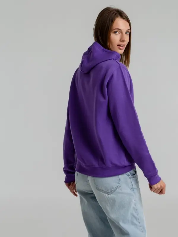 Толстовка с капюшоном Snake II темно-фиолетовая, размер XS Толстовка с капюшоном Snake II темно-фиолетовая, размер XS