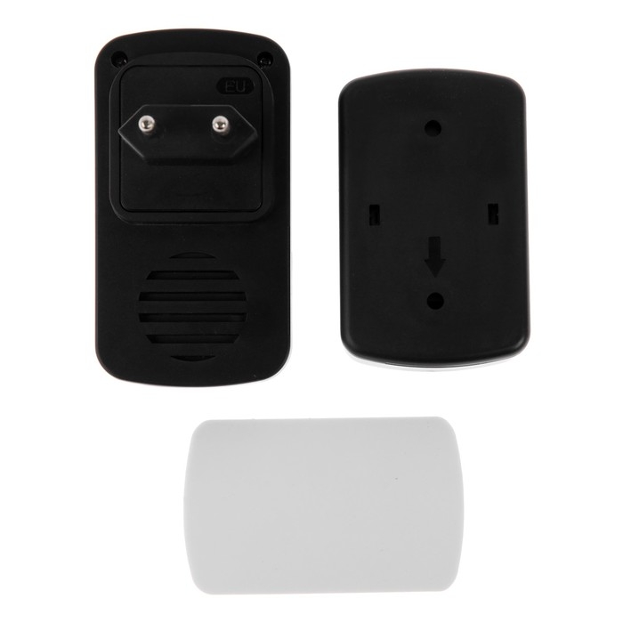 Звонок LZDV-09, беспроводной, от сети, без батареек, чёрный Звонок LZDV-09, беспроводной, от сети, без батареек, чёрный