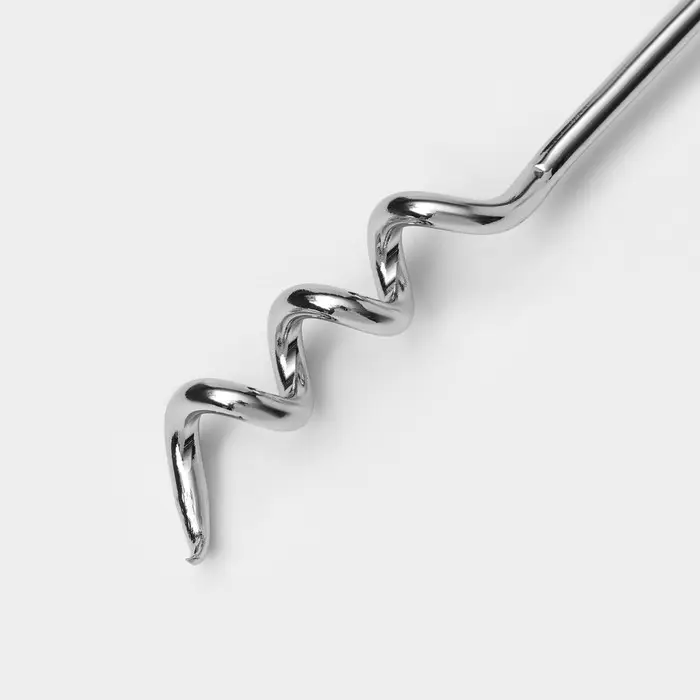 Штопор для вина Доляна «Универсал», 11 см, цвет серебристый Штопор для вина Доляна «Универсал», 11 см, цвет серебристый