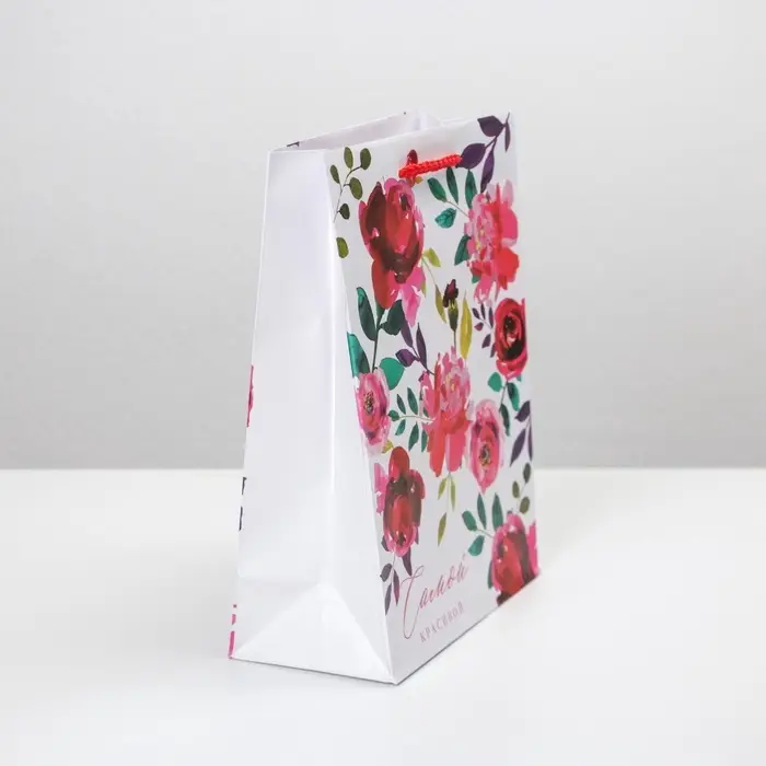 Пакет подарочный ламинированный, упаковка, Present for you, MS 18 х 23 х 8 см Пакет подарочный ламинированный, упаковка, Present for you, MS 18 х 23 х 8 см