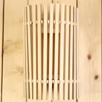 Абажур для бани и сауны, липа, 31.5&times;20.5&times;16.7 см, настенный, &laquo;Добропаровъ&raquo;