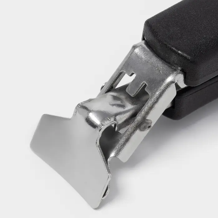 Чапельник держатель для сковородки Доляна &laquo;Повар&raquo;, 17&times;3 см, нержавеющая сталь, чёрный