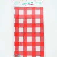 Скатерть "На пикник" цвет красный, 137х183 см