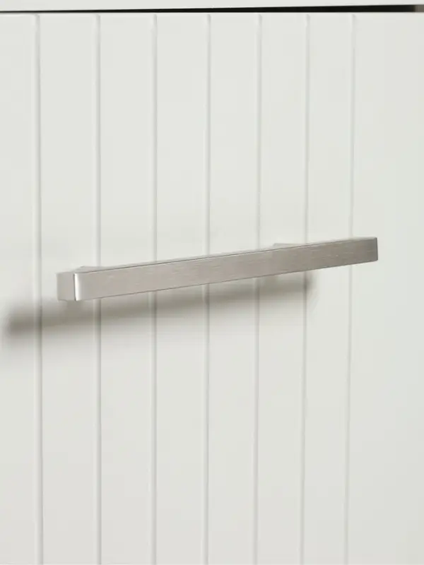 Ручка-рейлинг квадрат CAPPIO, м/о 128 мм, L=200 мм, нержавеющая сталь