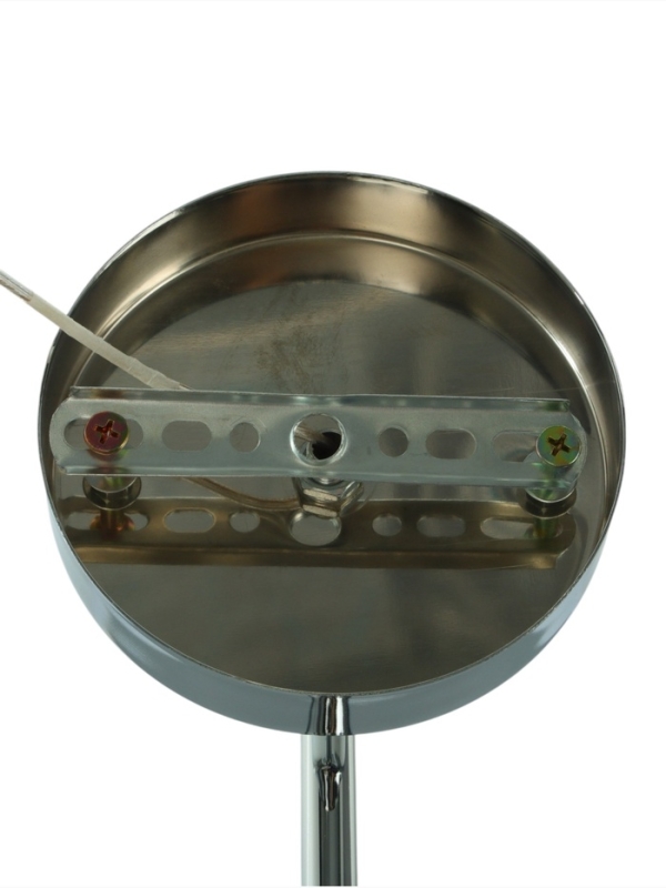 Бра «Рианна» 1х40Вт Е27 серебро 23х15х49+80см