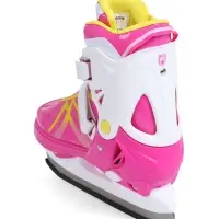 Коньки раздвижные BlackAqua, р. 39-42, для фитнеса, с роликовой платформой, цвет фуксия Коньки раздвижные BlackAqua, р. 39-42, для фитнеса, с роликовой платформой, цвет фуксия