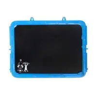 Доска магнитная двухсторонняя, под маркер и мел на подставках (мел, маркер, магниты), МИКС