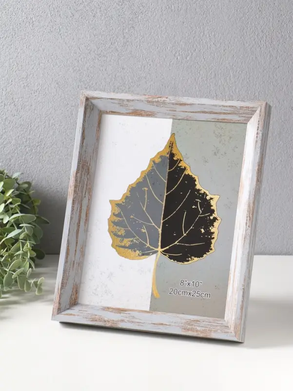 Фоторамка пластик 20х25 см "Прованс" серо-голубой 29х23,7х3 см