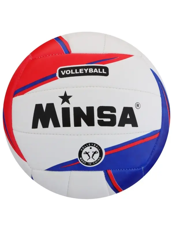 Волейбольный мяч MINSA, машинная сшивка, 18 панелей, р. 5, TPU