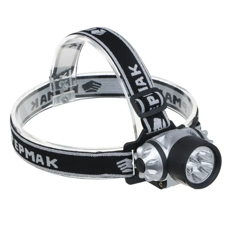 Фонарь налобный тм ЕРМАК, 5 ярк. LED, 3xAAA, 6,5x4,3 см