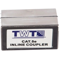 Адаптер проходной TWT TWT-CP45STP5E RJ-45, экранированный, категории 5е