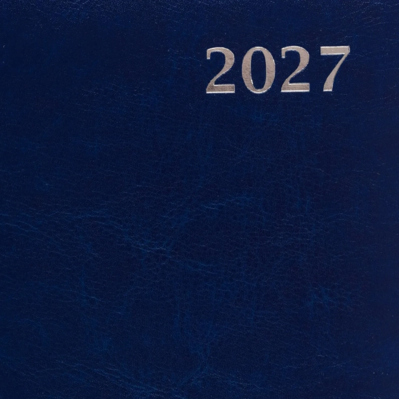 Ежедневник датированный 2027 Attache АГЕНДА А5 168л 138x213мм темно-синий