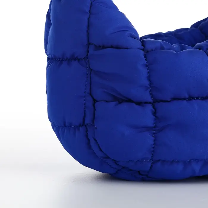 Сумка молодёжная на молнии, 23&times;4&times;15 см, синяя