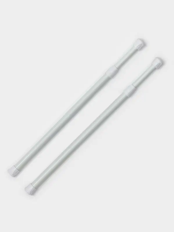 Набор карнизов универсальных, 30-45 см, белый