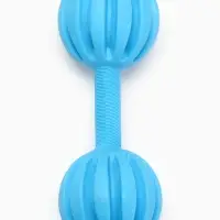 Жевательная игрушка для собак &laquo;Силач&raquo;, 15 см, TPR, голубая