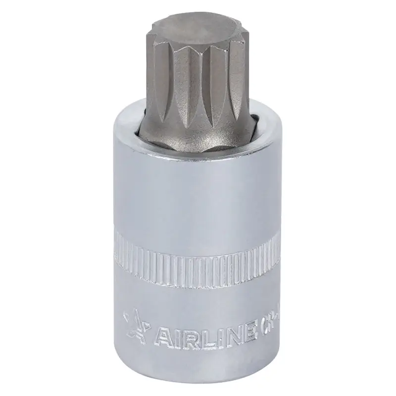Головка торцевая 1/2"DR со вставкой SPLINE M16, L=55мм